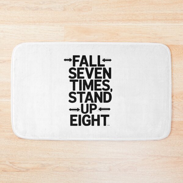 Item preview, Fall Seven Times, Stand up Eight designed and sold by Peace-Matters.