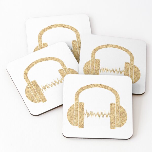 Item preview, Headphone Beats in Gold designed and sold by planDpromotions.