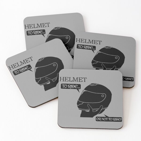 Item preview, Helmet - To ride or not to ride designed and sold by Hidden-Network.