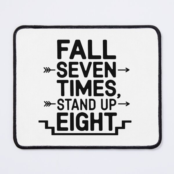 Item preview, Fall Seven Times, Stand up Eight designed and sold by Peace-Matters.