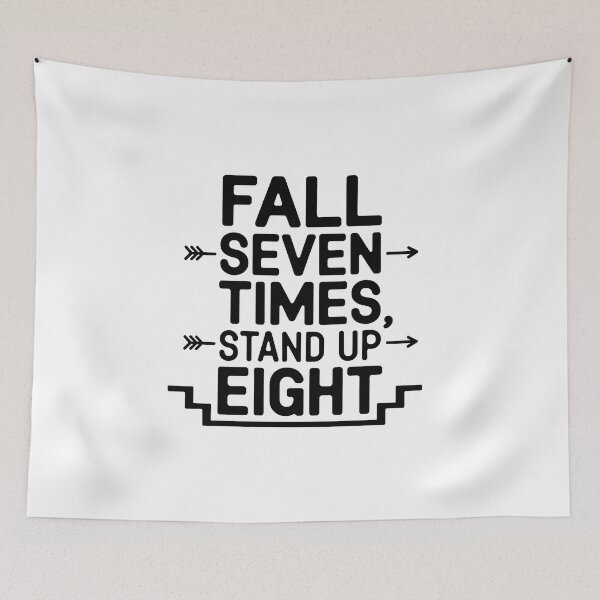 Item preview, Fall Seven Times, Stand up Eight designed and sold by Peace-Matters.