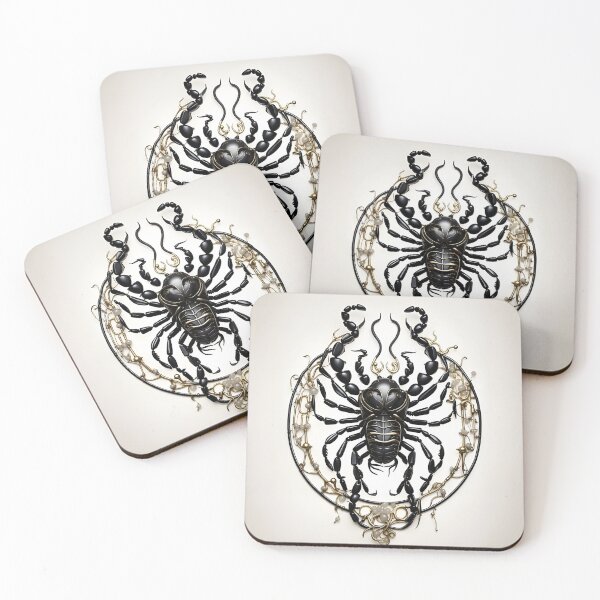 Item preview, Mystical Scorpion Zodiac Design - Unique Astrology Art by LaLi Designs designed and sold by LaLi-Designs.