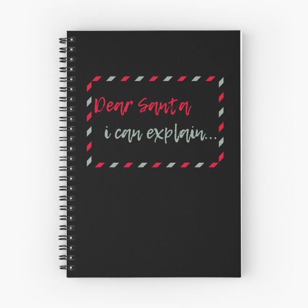 Item preview, Dear Santa i can explain... designed and sold by QueerPenguin.