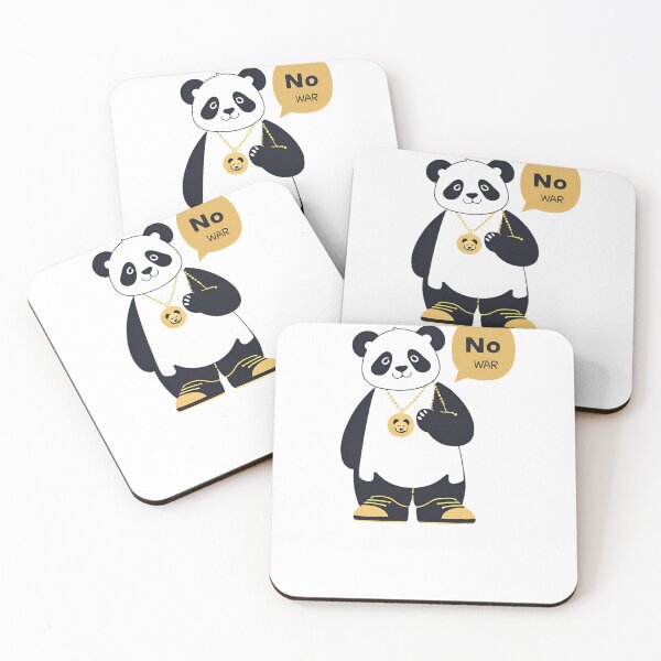Aperçu de l'œuvre Bulles de bambou Panda No War créée et vendue par charihs1.