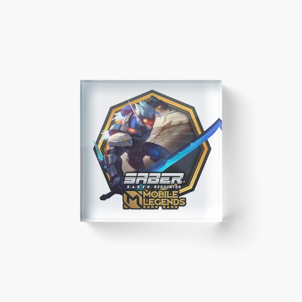 Item preview, Saber, S.A.B.E.R. Regulator, ML, MLBB designed and sold by maxleengraphix.