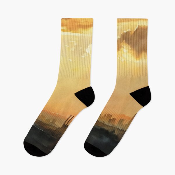 Item preview, Twilight of the Twin Towers designed and sold by RCWatercolours.