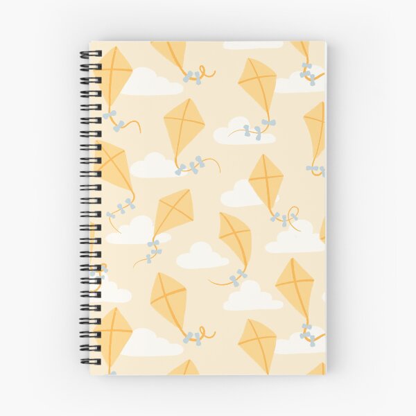 Item preview, Fly Away Little One | Kites in pastel Yellow, Children's Room Illustration, Cute Hand-Drawn Pattern designed and sold by Zorana Stevanovic.