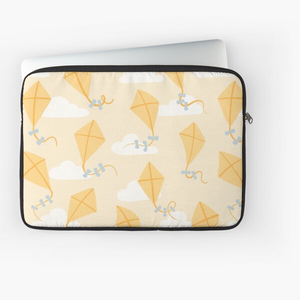 Item preview, Fly Away Little One | Kites in pastel Yellow, Children's Room Illustration, Cute Hand-Drawn Pattern designed and sold by Zorana Stevanovic.