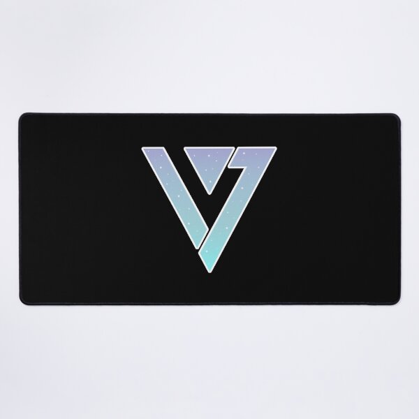Item preview, Logo SEVENTEEN - Bleu rêveur designed and sold by kpopbuzzer.