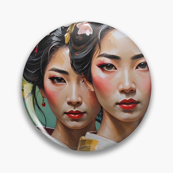 Artikelvorschau, Die Geisha-Schwestern entworfen und verkauft von MoodyFrames.