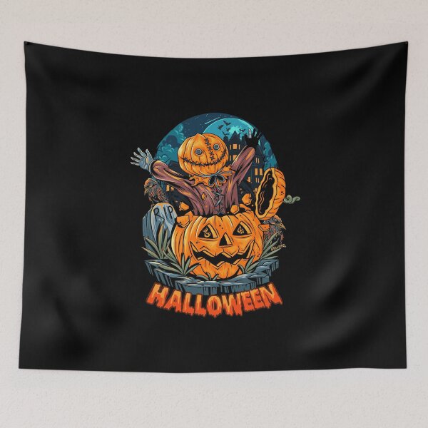 Item preview, Spooky Pumpkin Man designed and sold by Jackson-Will.