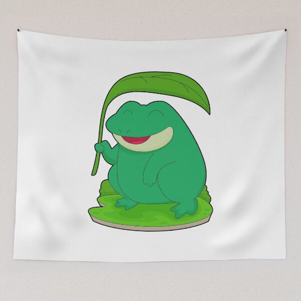 Item preview, Frog with Leaf as Sunshade designed and sold by Snabdesign84.