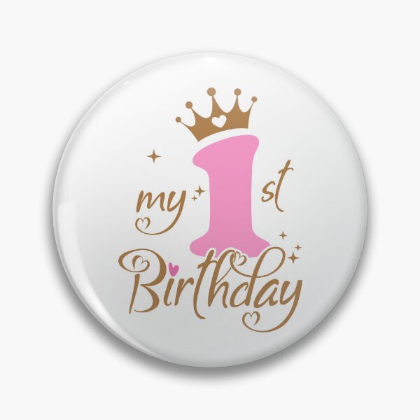 Item preview, My First Birthday | 1 year old Kids designed and sold by jensbyorlando.