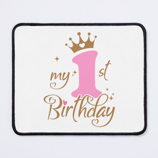 Item preview, My First Birthday | 1 year old Kids designed and sold by jensbyorlando.