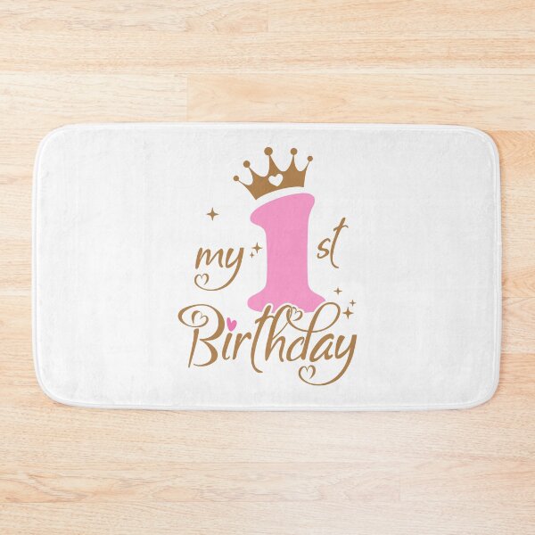 Item preview, My First Birthday | 1 year old Kids designed and sold by jensbyorlando.