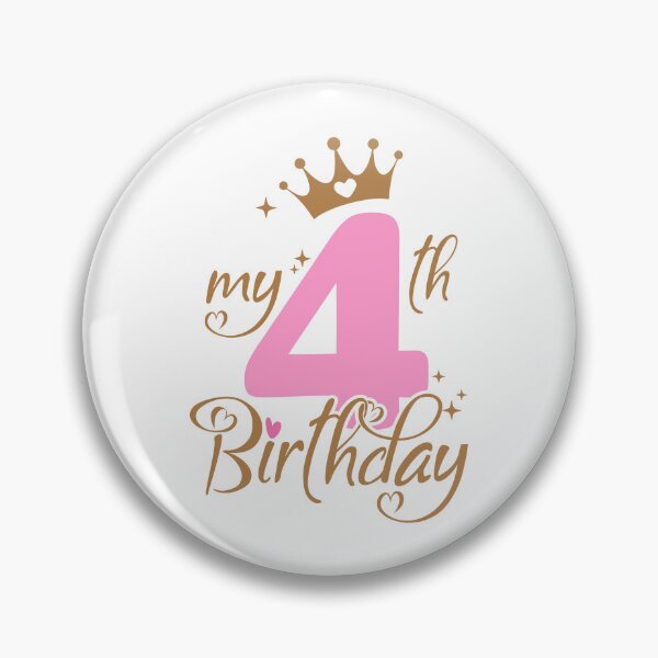 Artikelvorschau, Mein vierter Geburtstag | 4 Jahre alte Kinder entworfen und verkauft von jensbyorlando.