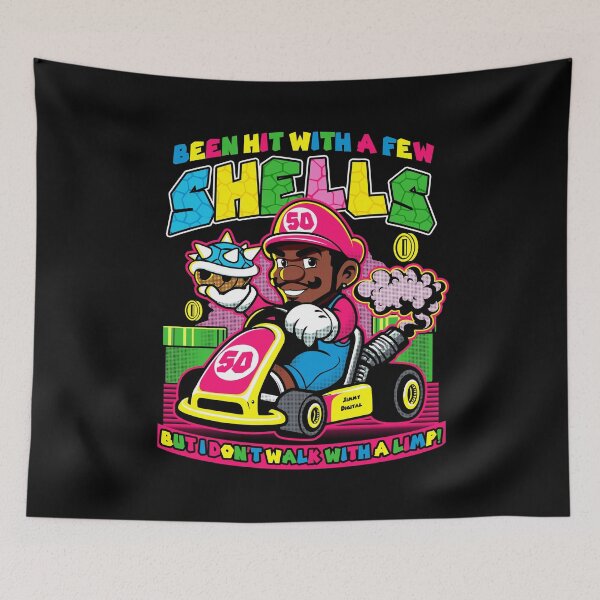 Item preview, Been hit with a few shells, but I don't walk with a limp! designed and sold by jimmy-digital.