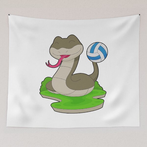 Item preview, Snake Volleyball player Volleyball designed and sold by Snabdesign84.