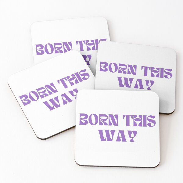 Item preview, Born This Way Sticker designed and sold by weepingw1llow.