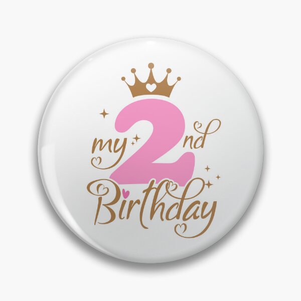 Item preview, My Second Birthday | 2 years old Kids Birthday Celebration designed and sold by jensbyorlando.