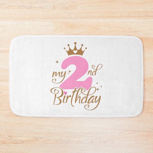 Item preview, My Second Birthday | 2 years old Kids Birthday Celebration designed and sold by jensbyorlando.