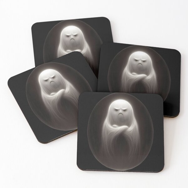 Item preview,  Grumpy Ghostly Figure - Dark Fantasy Art designed and sold by pumsquare.