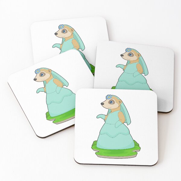 Item preview, Meerkat Bride Veil Wedding designed and sold by Snabdesign84.