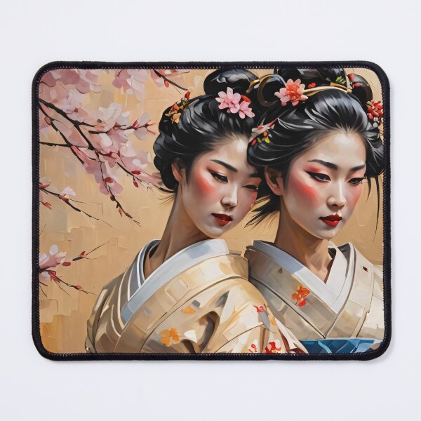 Item preview, pareja de geishas designed and sold by MoodyFrames.