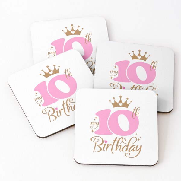 Item preview, My Tenth Birthday | 10 years old Kids Birthday Celebration designed and sold by jensbyorlando.