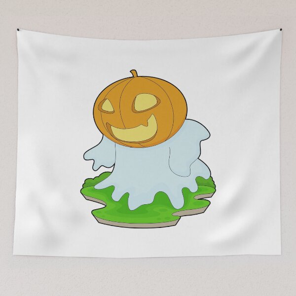 Item preview, Ghost Halloween Pumpkin designed and sold by Snabdesign84.