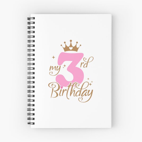 Item preview, My Third Birthday | 3 years old Kids Birthday Celebration designed and sold by jensbyorlando.