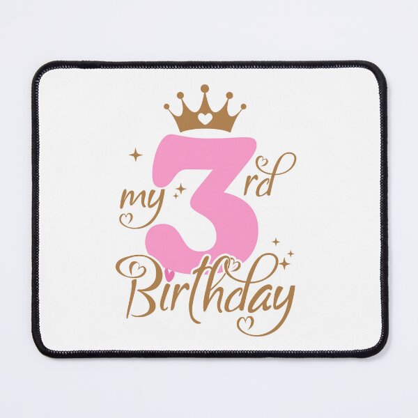 Item preview, My Third Birthday | 3 years old Kids Birthday Celebration designed and sold by jensbyorlando.
