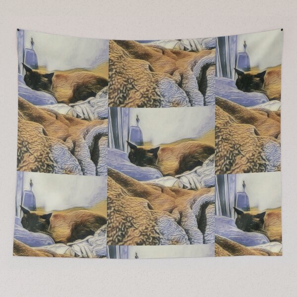 Item preview, Cat Nap designed and sold by BirdsRbeautiful.