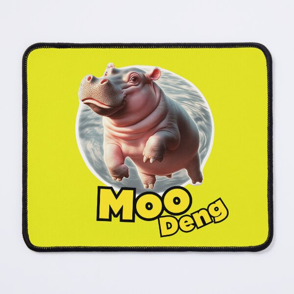 Item preview, Hello 'MOO DENG' adorable pygmy hippo designed and sold by HomelyFinds9.