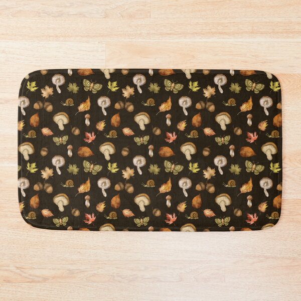 Item preview, Woodland autumn seamless pattern designed and sold by pinkyfish1010.