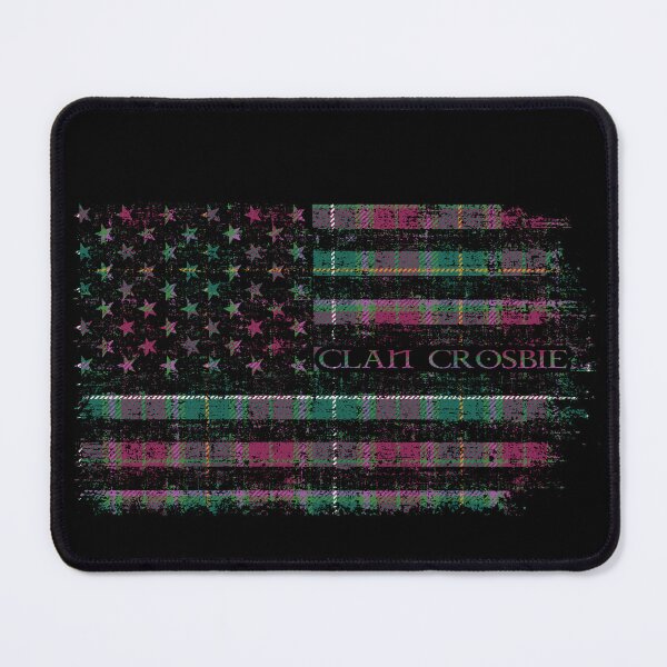 Item preview, Clan Crosbie Scottish tartan US flag kilt Scotland designed and sold by Clan1093.