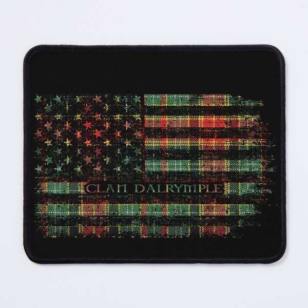 Item preview, Clan Dalrymple of Castleton Scottish tartan US flag Scotland designed and sold by Clan1093.