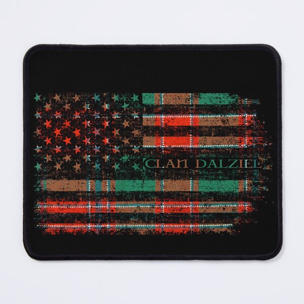 Item preview, Clan Dalziel Scottish tartan US flag kilt Scotland designed and sold by Clan1093.