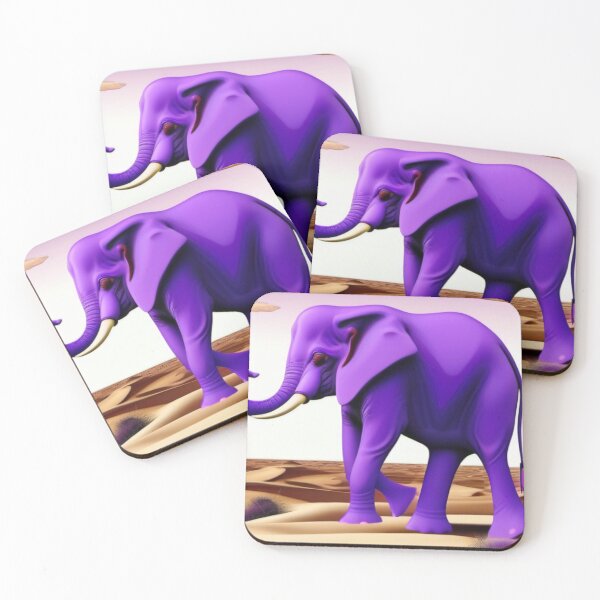 Item preview, Purple Elephant designed and sold by Sidney Graf.