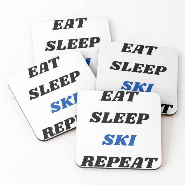 Item preview, Eat Sleep Ski Repeat designed and sold by FunnyThings1.
