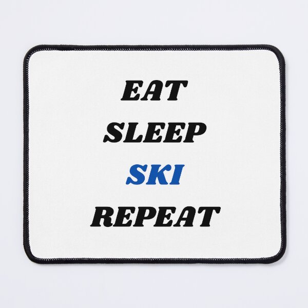 Item preview, Eat Sleep Ski Repeat designed and sold by FunnyThings1.
