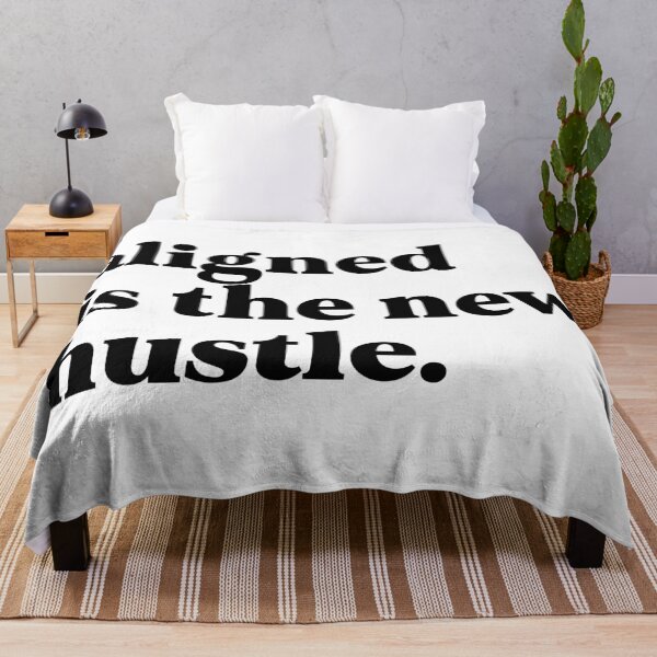 Item preview, Aligned is the new hustle designed and sold by weirdly weird.