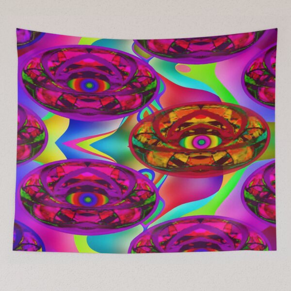 Item preview, UFO pattern ... designed and sold by Harryucksche.