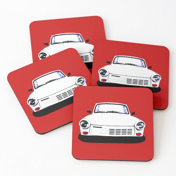 Item preview, Trabant "Trabi" 1.1 classic car bold white designed and sold by soitwouldseem.