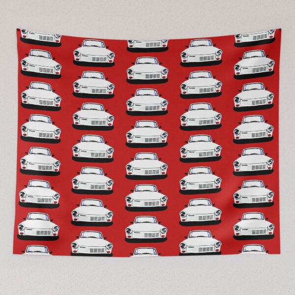 Item preview, Trabant "Trabi" 1.1 classic car bold white designed and sold by soitwouldseem.