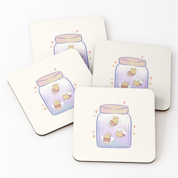 Item preview, Jar of bee bunnies  designed and sold by Artofmayara.