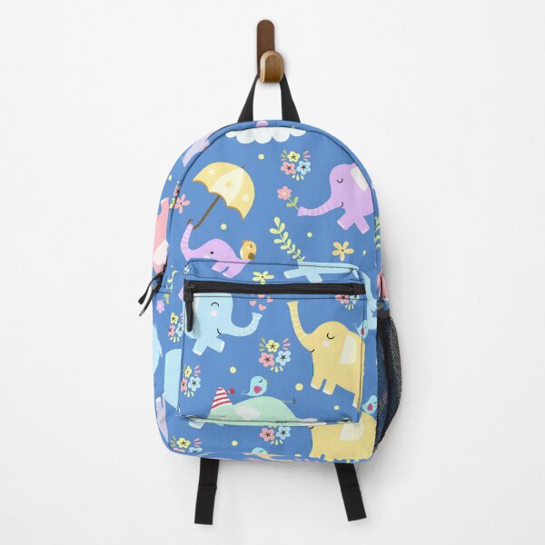 Item preview, children's background with elephants and flowers designed and sold by orthodox-icon.