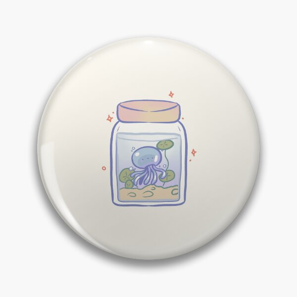 Item preview, Jellyfish in a mason jar  designed and sold by Artofmayara.