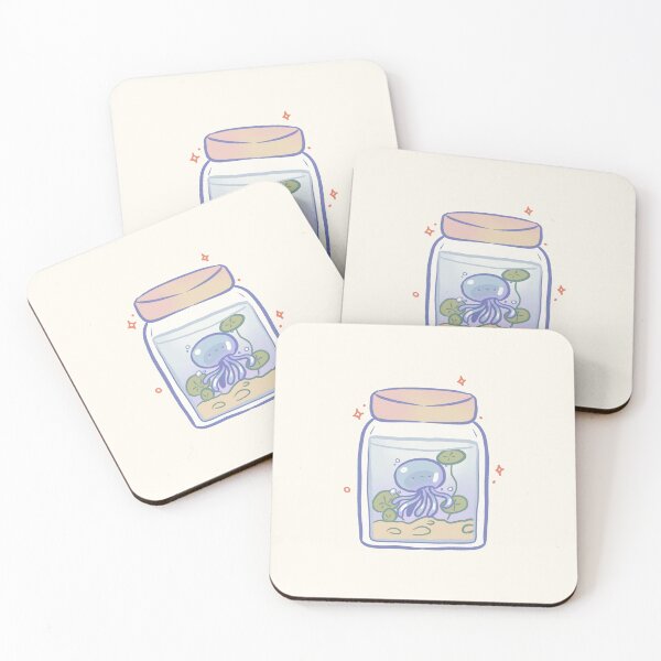Item preview, Jellyfish in a mason jar  designed and sold by Artofmayara.