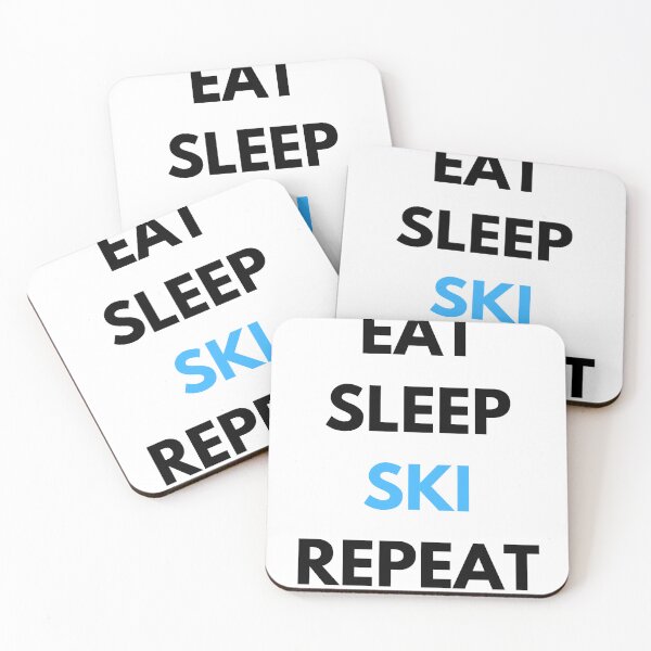 Item preview, Eat Sleep Ski Repeat designed and sold by FunnyThings1.